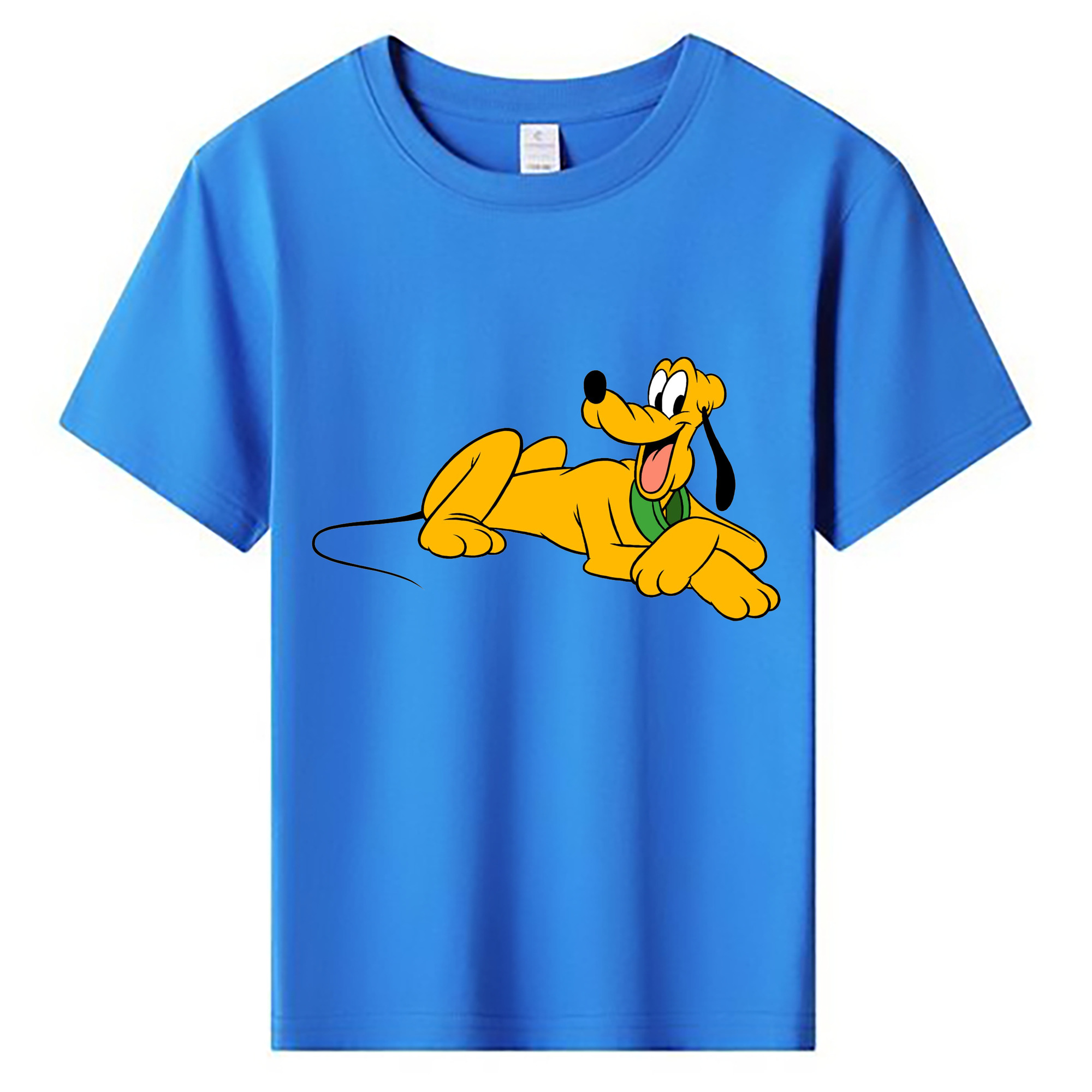 ミッキーマウス Mickey Mouse 綿100％キッズTシャツ（フロントプリント）